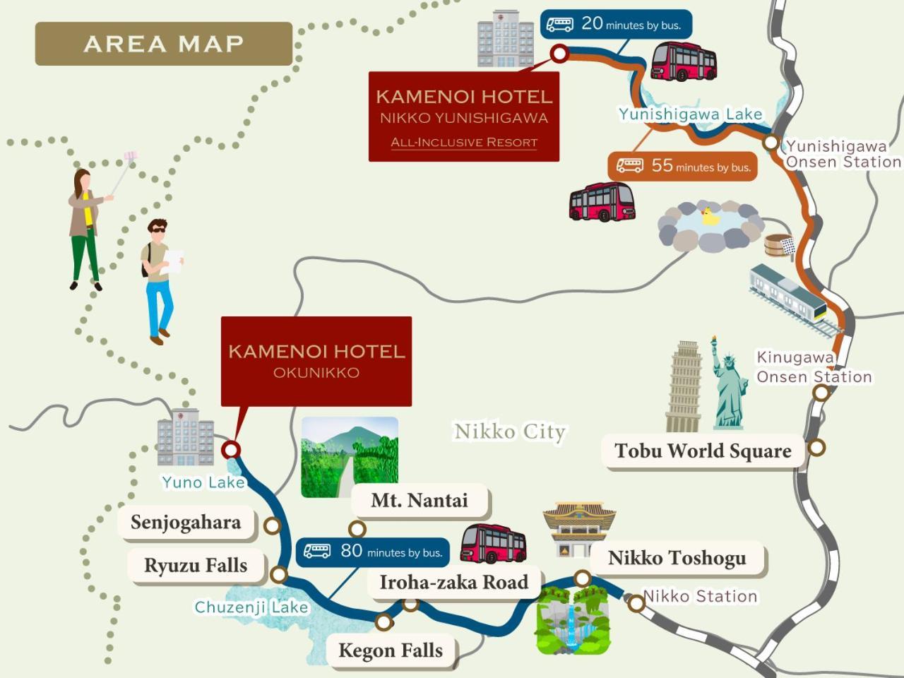 Kamenoi Hotel Nikko Yunishigawa All-Inclusive Resort Exterior photo